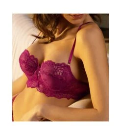 Soutien-gorge Corbeille Sublime En Dentelle Fuchsia Sublime -Sousvêtement Magasin corbeille sublime en dentelle fuchsia sublime 5
