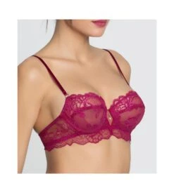 Soutien-gorge Corbeille Sublime En Dentelle Fuchsia Sublime -Sousvêtement Magasin corbeille sublime en dentelle fuchsia sublime 8