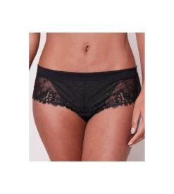Simone Perele Culotte En Satin & Tulle Brodé Wish NOIR 7 Simone Perele Culotte En Satin & Tulle Brodé Wish NOIR -Sousvêtement Magasin culotte en satin tulle brode wish noir 1