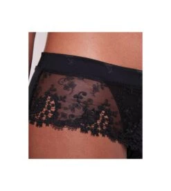 Simone Perele Culotte En Satin & Tulle Brodé Wish NOIR 8 Simone Perele Culotte En Satin & Tulle Brodé Wish NOIR -Sousvêtement Magasin culotte en satin tulle brode wish noir 2