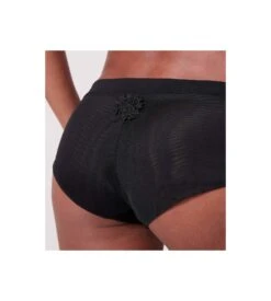 Simone Perele Culotte En Satin & Tulle Brodé Wish NOIR 9 Simone Perele Culotte En Satin & Tulle Brodé Wish NOIR -Sousvêtement Magasin culotte en satin tulle brode wish noir 3