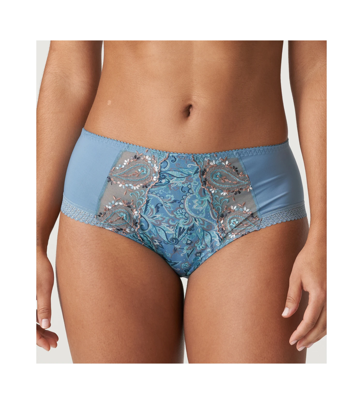 PRIMA DONNA Culotte Haute Alalia Automn Blue 3 PRIMA DONNA Culotte Haute Alalia Automn Blue – Image 3