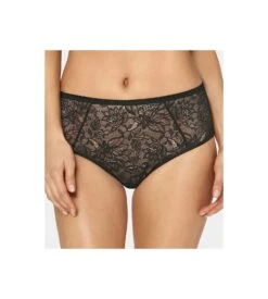 Triumph Culotte Haute Amourette Charm Noir 6 Triumph Culotte Haute Amourette Charm Noir -Sousvêtement Magasin culotte haute amourette charm 04 noir 2