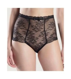 Aubade Culotte Haute Danse Des Sens NOIR -Sousvêtement Magasin culotte haute danse des sens noir 2