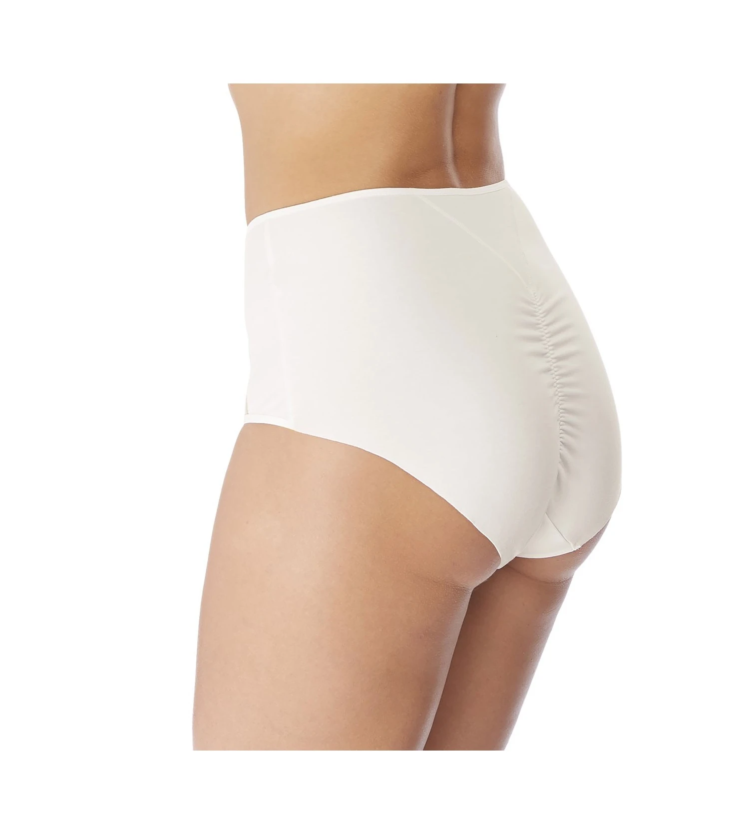 Wacoal Culotte Haute LISSE BLANC 2 Wacoal Culotte Haute LISSE BLANC – Image 2