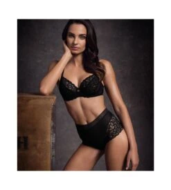 Wacoal Culotte Haute Raffine NOIR -Sousvêtement Magasin culotte haute raffine noir 4