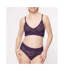 Sloggi Culotte Maxi Go Allround Lace Plum -Sousvêtement Magasin culotte maxi go allround lace 00dp plum 4