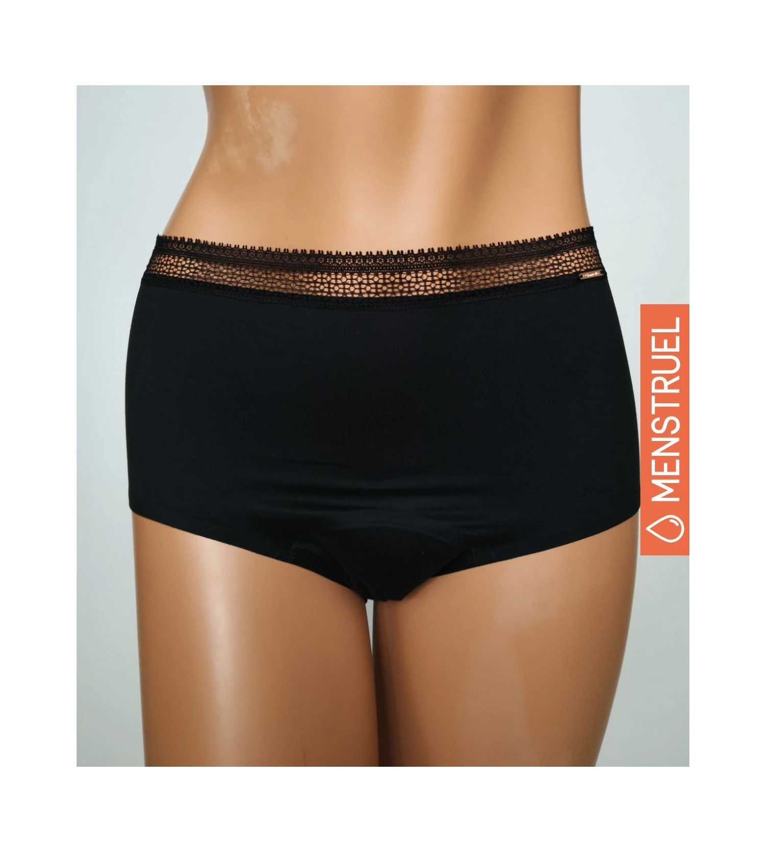 Chantelle Culotte Menstruelle Life Period Noir 1 Chantelle Culotte Menstruelle Life Period Noir