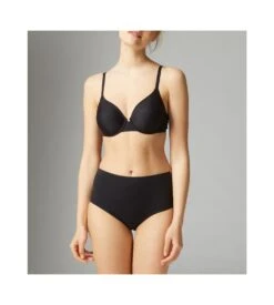 Simone Perele Culotte Taille Haute Essentiel Noir 015 -Sousvêtement Magasin culotte taille haute essentiel noir 015 3
