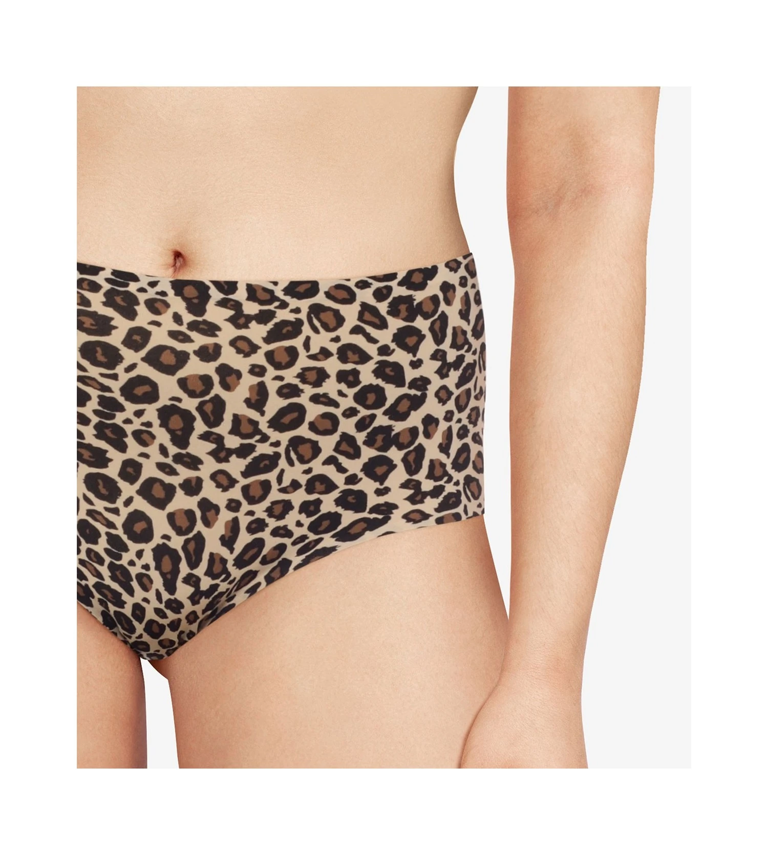 Chantelle Culotte Taille Haute Softstretch Leopard Nude 2 Chantelle Culotte Taille Haute Softstretch Leopard Nude – Image 2