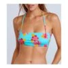 Banana Moon Haut Bain Bandeau Nilo Sunnyup Turquoise KAY14