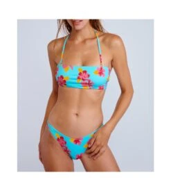 Banana Moon Haut Bain Bandeau Nilo Sunnyup Turquoise KAY14 -Sousvêtement Magasin haut bain bandeau nilo sunnyup turquoise kay14 3