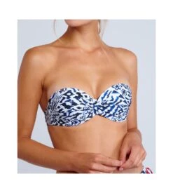 Banana Moon Haut Bikini Bandeau Sakata Aquali Indigo KAC74