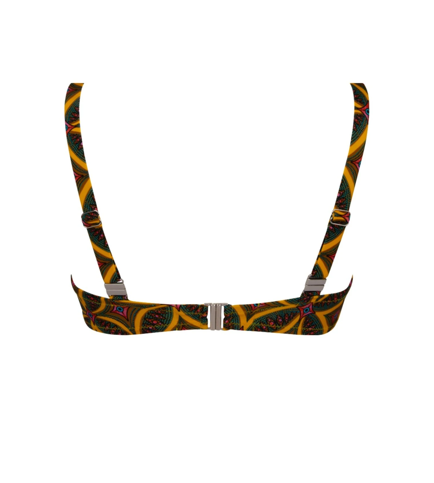 Haut De Bikini Profond La Muse Jaune Africa 2 Haut De Bikini Profond La Muse Jaune Africa – Image 2