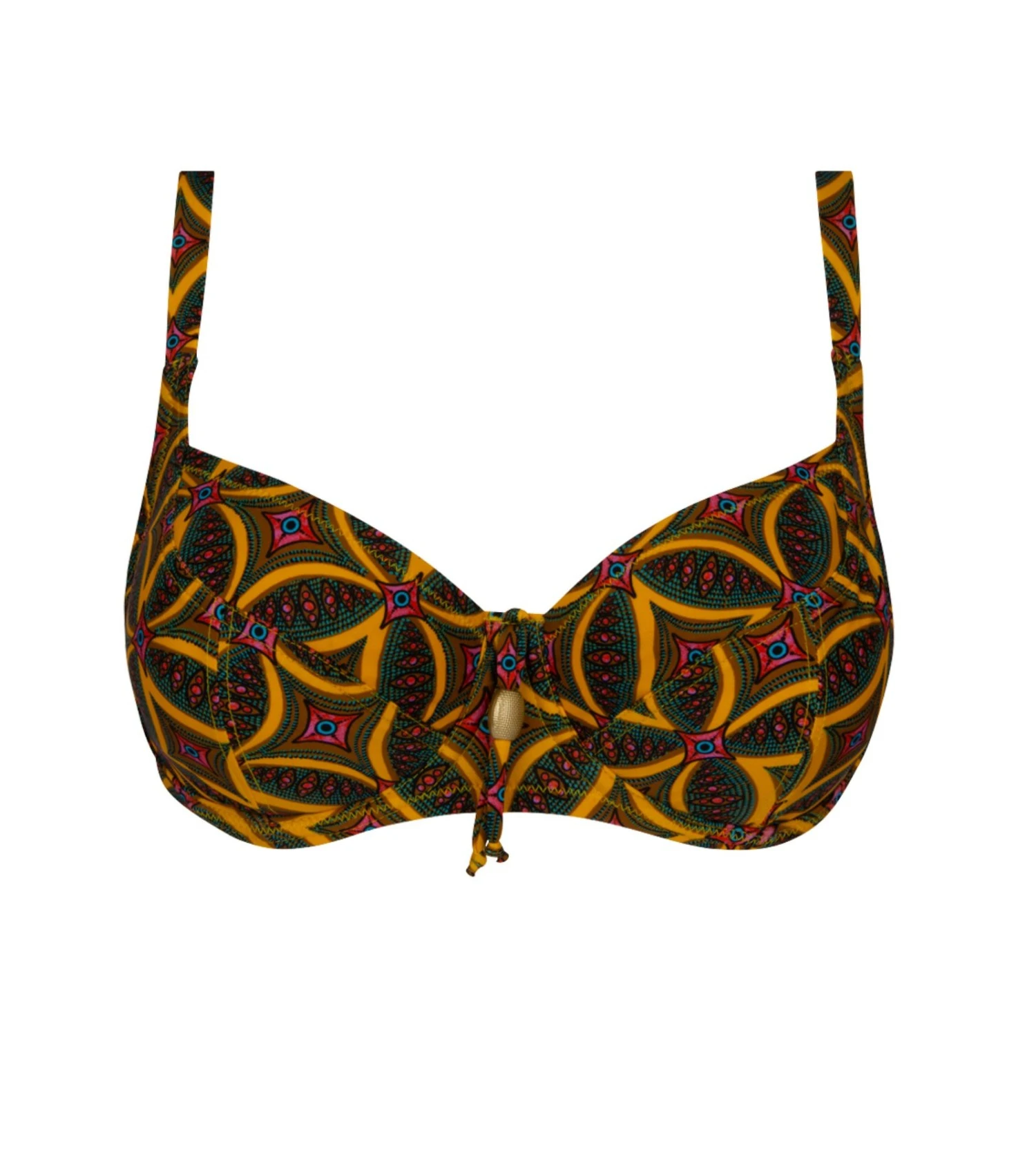 Haut De Bikini Profond La Muse Jaune Africa 1 Haut De Bikini Profond La Muse Jaune Africa