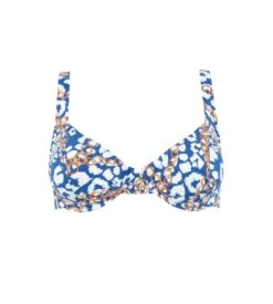 Haut De Maillot à Armatures Bleu 11