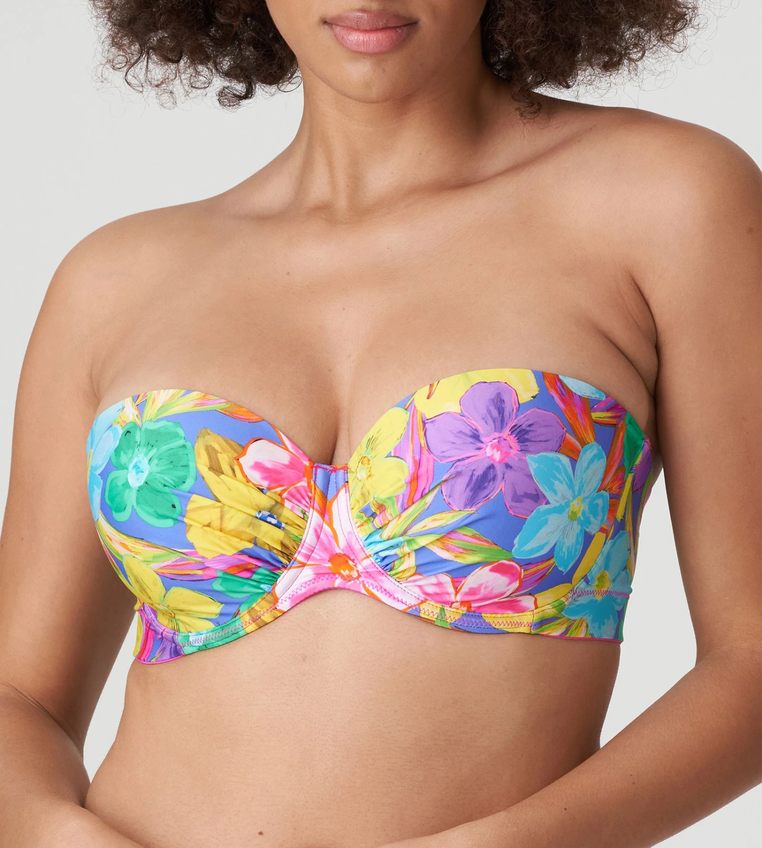 Haut De Maillot Bandeau Mousse Sazan Blue Bloom 7 Haut De Maillot Bandeau Mousse Sazan Blue Bloom – Image 7