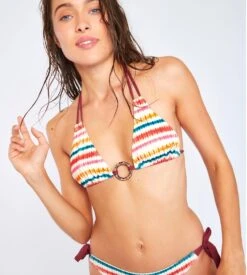 Banana Moon Haut De Maillot DASIA EARTH Ecru LHV11 -Sousvêtement Magasin haut de maillot dasia earth ecru lhv11 3