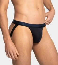 Jockstrap String I Am Best Marine Pétrole