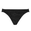 Slip De Bain Séduction LA MUSE DENTELLE Noir