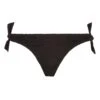 Maillot De Bain Tanga à Lacets LA MUSE DENTELLE Noir