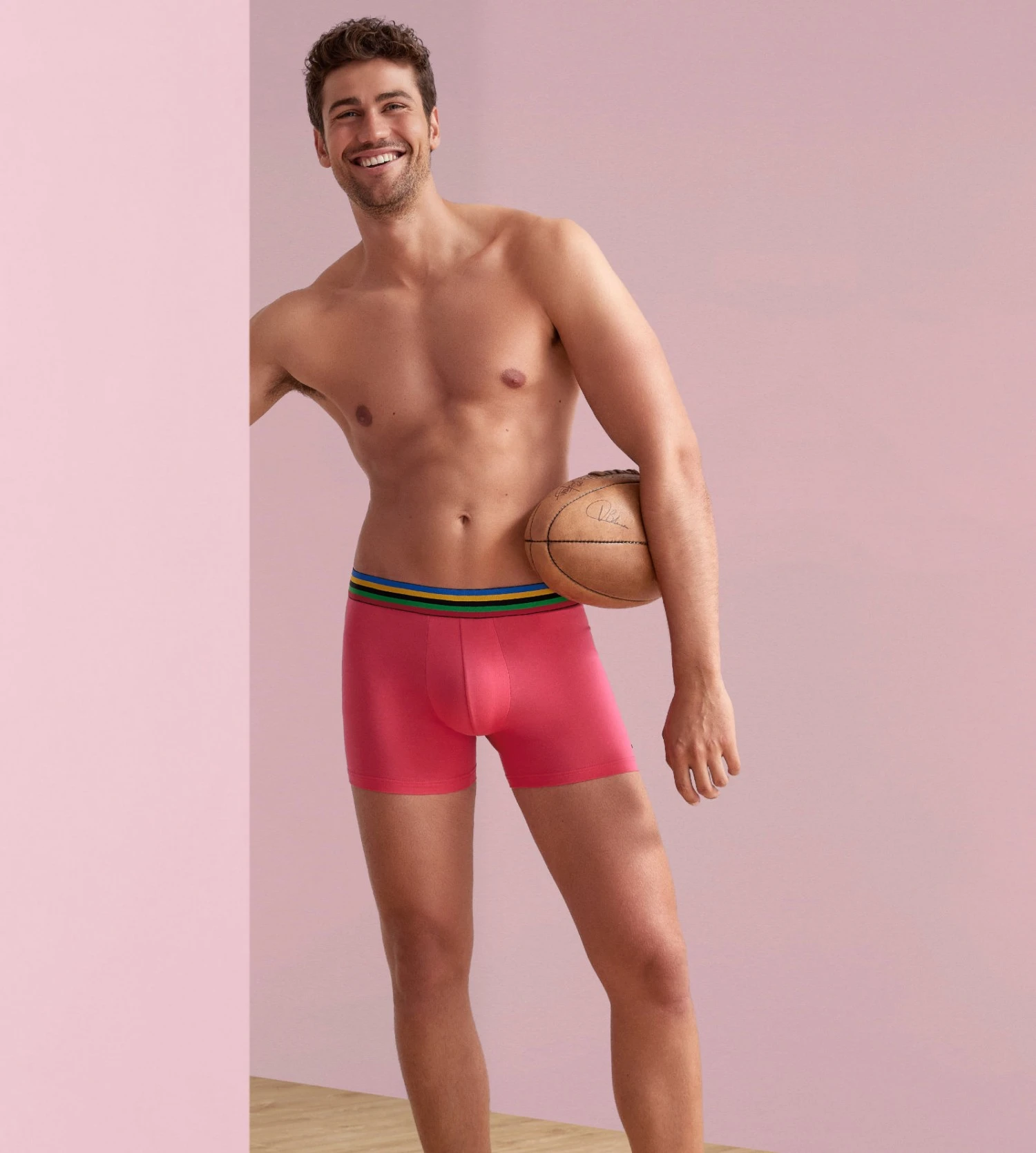 Eden Park Lot De 2 Boxers Design Olympique Sassy/ Marine 4 Eden Park Lot De 2 Boxers Design Olympique Sassy/ Marine – Image 4