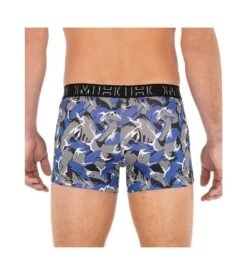 Hom Lot De 2 Boxers En Coton Brian Blue Print 10 Hom Lot De 2 Boxers En Coton Brian Blue Print -Sousvêtement Magasin lot de 2 boxers en coton brian d009 blue print 3
