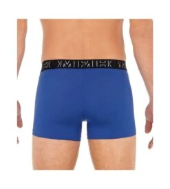 Hom Lot De 2 Boxers En Coton Brian Blue Print 11 Hom Lot De 2 Boxers En Coton Brian Blue Print -Sousvêtement Magasin lot de 2 boxers en coton brian d009 blue print 4