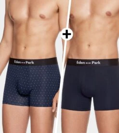 Eden Park Lot De 2 Boxers En Coton Marine 11 Eden Park Lot De 2 Boxers En Coton Marine -Sousvêtement Magasin lot de 2 boxers en coton nb039 marine 5