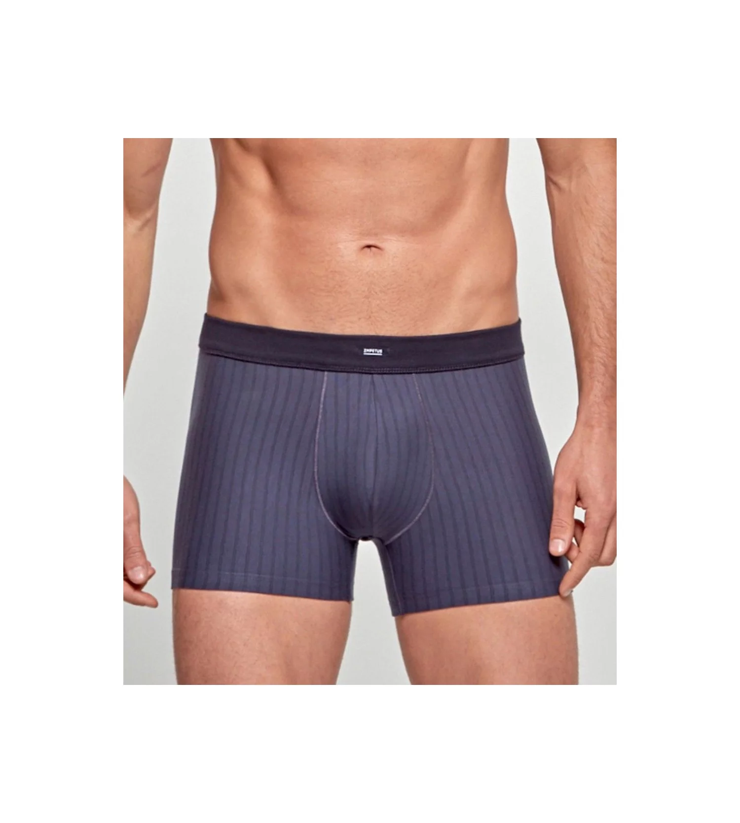 Lot De 2 Boxers Homme En Coton MARINE GRIS 1 Lot De 2 Boxers Homme En Coton MARINE GRIS