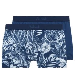 Aubade Lot De 2 Boxers Imprimés Pour Homme INK LEAVES