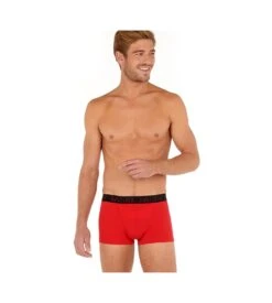 Lot De 2 Boxers Pour Homme Red Black 13 Lot De 2 Boxers Pour Homme Red Black -Sousvêtement Magasin lot de 2 boxers pour homme d045 red black 4