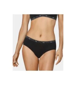 Sloggi Lot De 2 Shorty Hipster 24-7 100 NOIR -Sousvêtement Magasin lot de 2 shorty hipster 24 7 100 noir 3