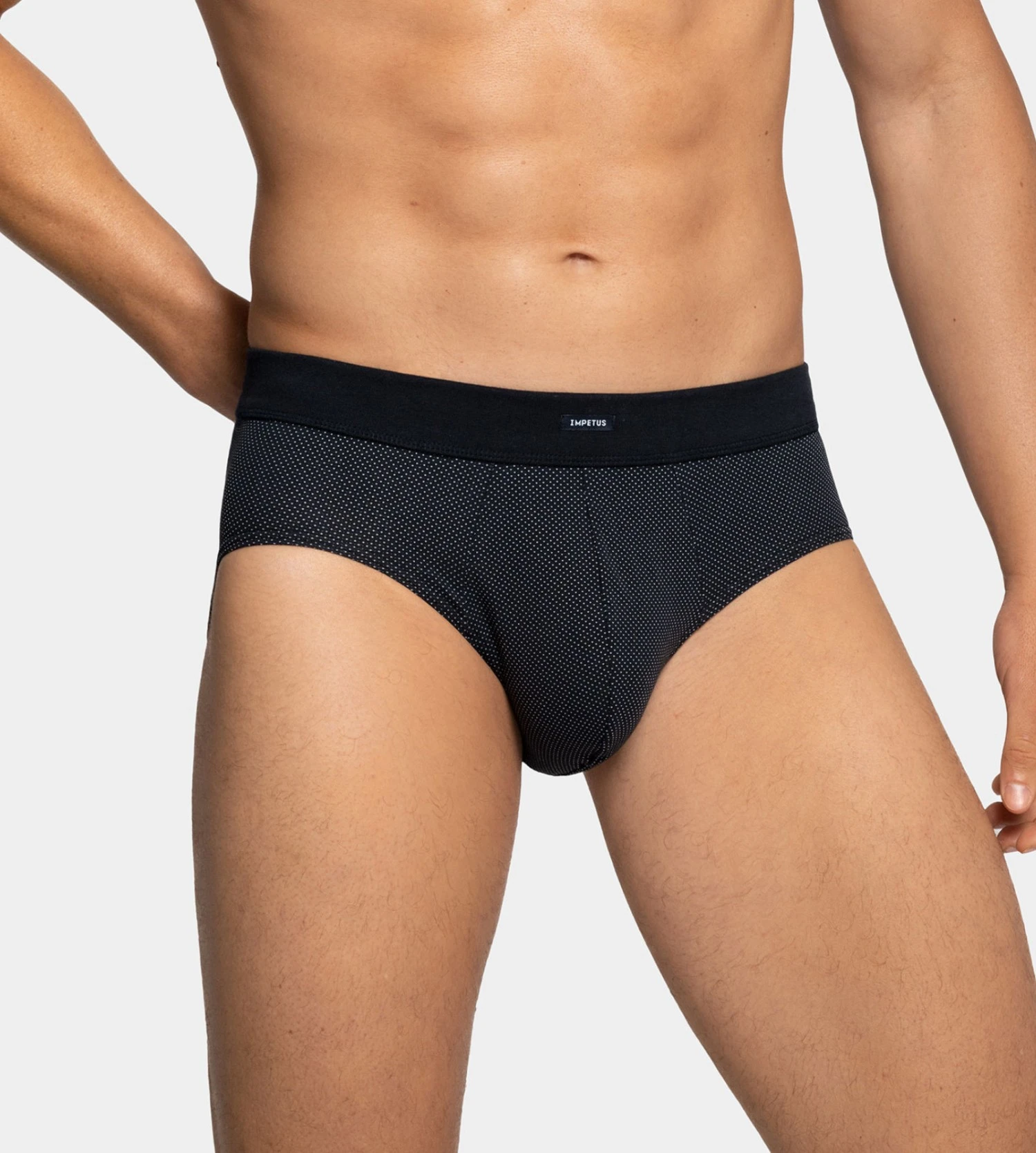 Lot De 2 Slips à Motif Pois Noir/ Blanc 3 Lot De 2 Slips à Motif Pois Noir/ Blanc – Image 3