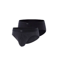 Lot De 2 Slips Homme En Coton MARINE