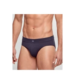 Lot De 2 Slips Homme En Coton MARINE GRIS