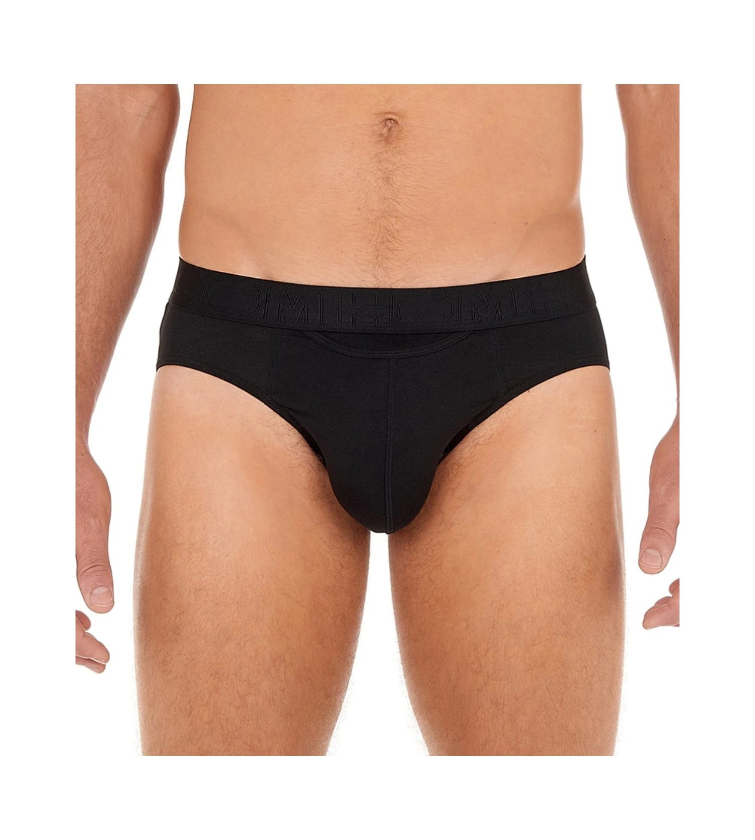 Hom Lot De 2 Slips Minis HO1 Gauthier Black/ Black And White 3 Hom Lot De 2 Slips Minis HO1 Gauthier Black/ Black And White – Image 3