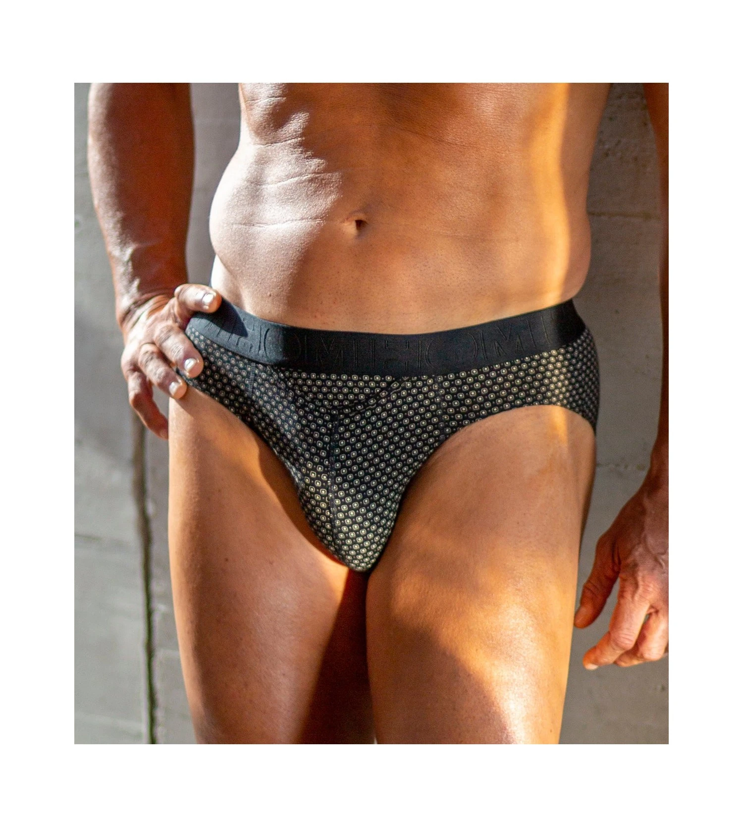 Hom Lot De 2 Slips Minis HO1 Gauthier Black/ Black And White 4 Hom Lot De 2 Slips Minis HO1 Gauthier Black/ Black And White – Image 4