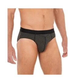 Hom Lot De 2 Slips Minis HO1 Gauthier Black/ Black And White 16 Hom Lot De 2 Slips Minis HO1 Gauthier Black/ Black And White -Sousvêtement Magasin lot de 2 slips minis ho1 gauthier d007 black black and white 5