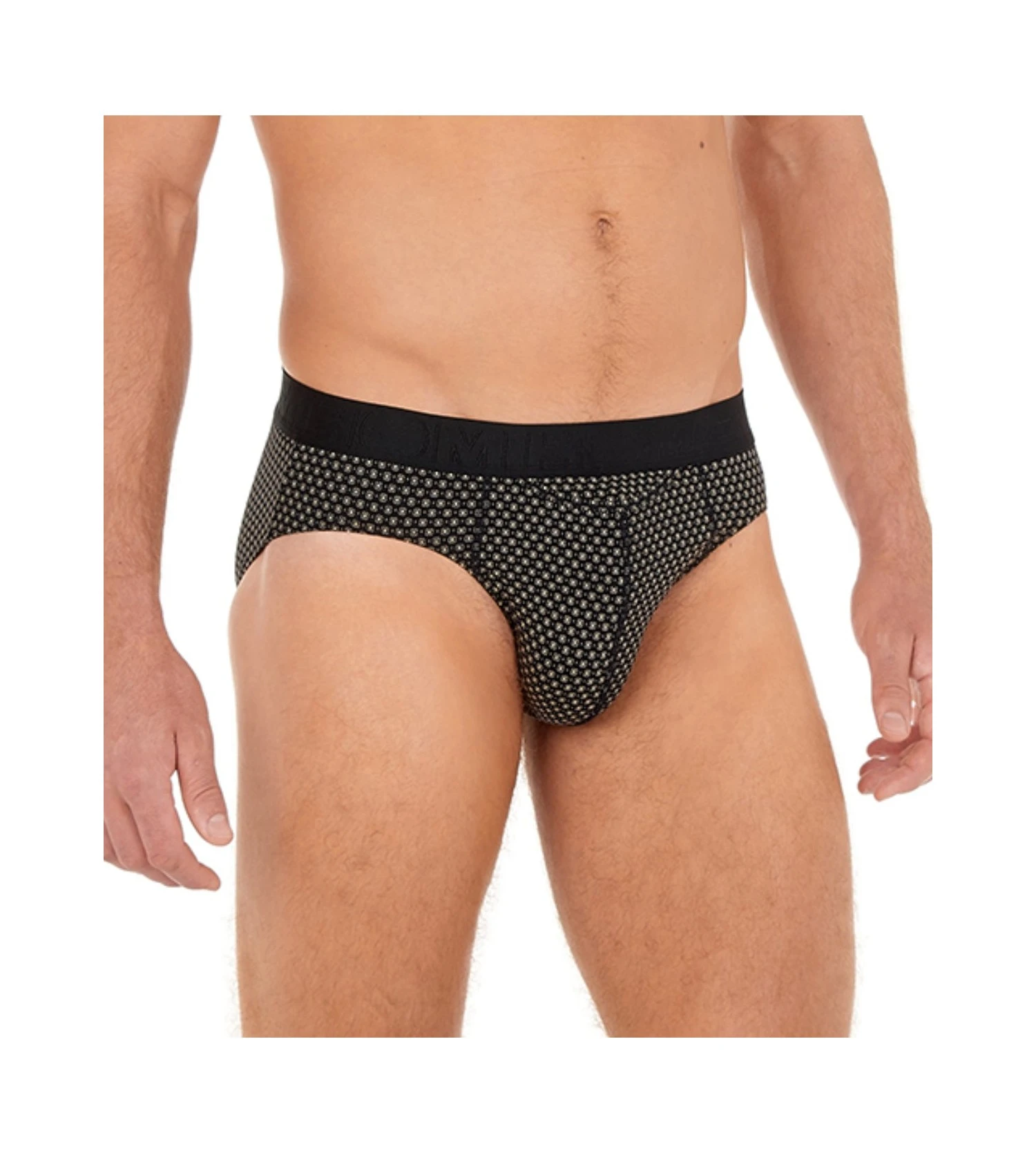 Hom Lot De 2 Slips Minis HO1 Gauthier Black/ Black And White 6 Hom Lot De 2 Slips Minis HO1 Gauthier Black/ Black And White – Image 6