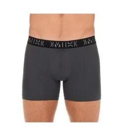 Hom Lot De 3 Boxers Patrick Black Grey Grey -Sousvêtement Magasin lot de 3 boxers patrick t017 black grey grey 3