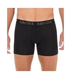 Hom Lot De 3 Boxers Patrick Black Grey Grey -Sousvêtement Magasin lot de 3 boxers patrick t017 black grey grey 5