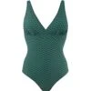 Maillot 1 Pièce Coupé Lagune 26 Vert Pin
