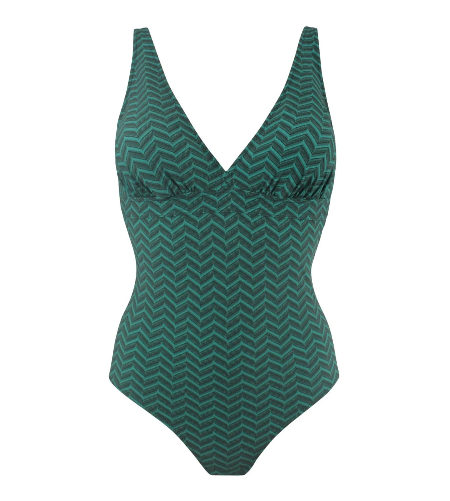 Maillot 1 Pièce Coupé Lagune 26 Vert Pin 1 Maillot 1 Pièce Coupé Lagune 26 Vert Pin