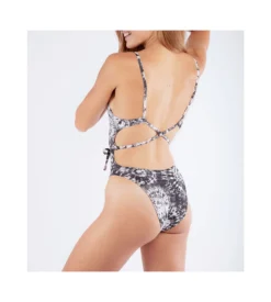 Banana Moon Maillot 1 Pièce NAUMI DIPWASH Noir JQP01