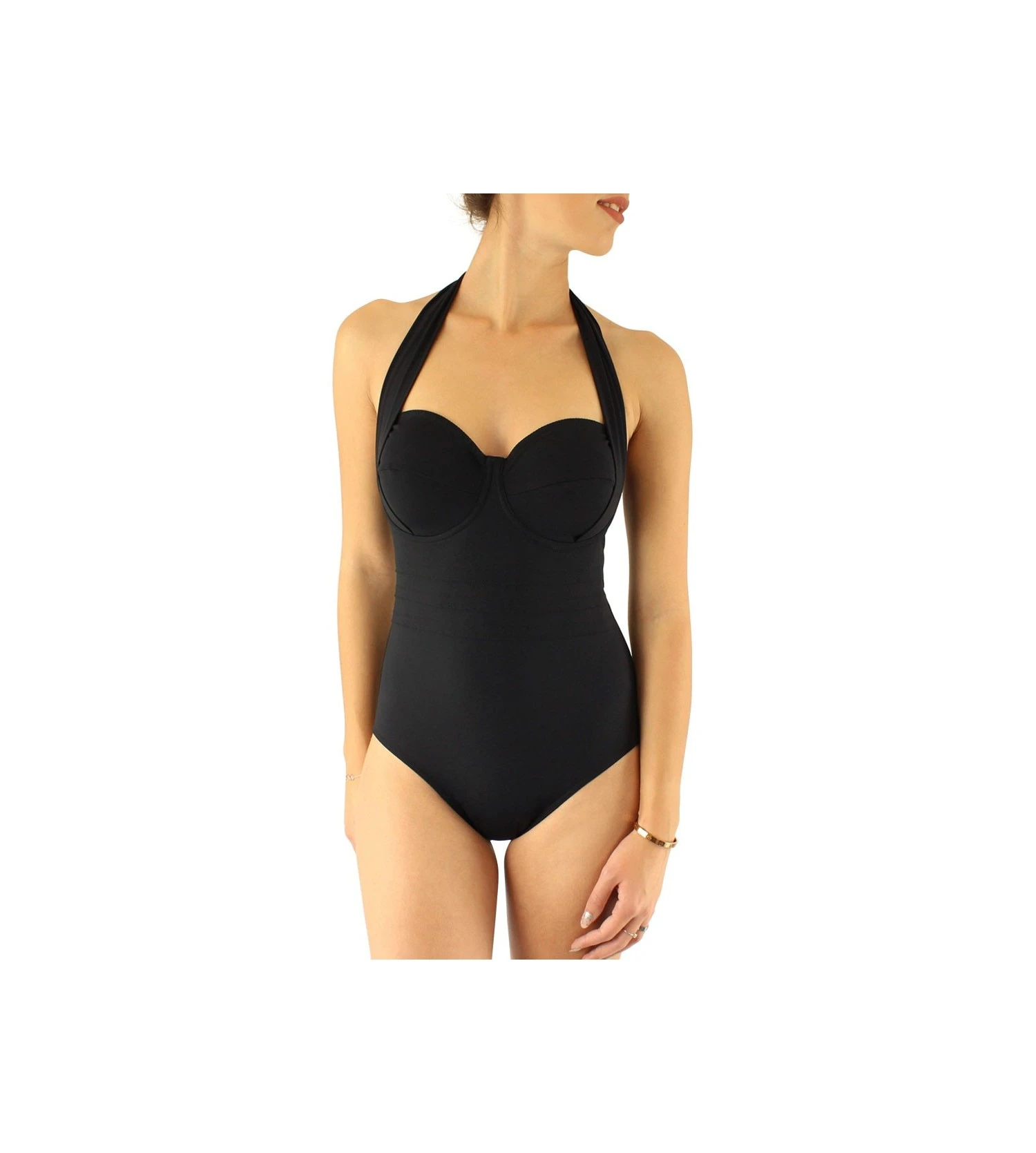 Maillot 1p Armatures Bustier Addict NOIR 70 4 Maillot 1p Armatures Bustier Addict NOIR 70 – Image 4