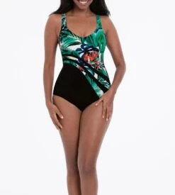 ANITA Maillot 1p Modelant Paradise Island Emeraude -Sousvêtement Magasin maillot 1p modelant paradise island 826 emeraude 3