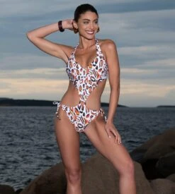 Maillot 1 Pièce Trikini La Muse Féline Brune Feline -Sousvêtement Magasin maillot 1p trikini la muse feline 1915 brune feline 2