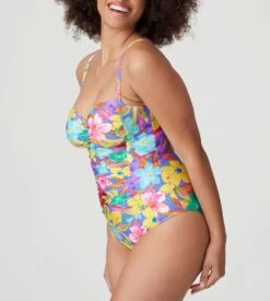 Maillot Amincissant 1 Pièce Sazan Blue Bloom 6 Maillot Amincissant 1 Pièce Sazan Blue Bloom -Sousvêtement Magasin maillot amincissant 1p sazan blue bloom 1