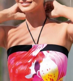 Sunflair Maillot De Bain 1 Pièce Bandeau NOIR MULTICOLOR 4 Sunflair Maillot De Bain 1 Pièce Bandeau NOIR MULTICOLOR -Sousvêtement Magasin maillot de bain 1 piece bandeau noir multicolor 1